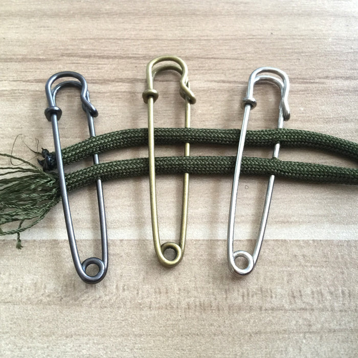 Useful Multipurpose Durable Metal Safety Pins Set - Blue Force Sports