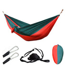 Portable 2 Person Hammock for Camping and Relaxation - Blue Force Sports