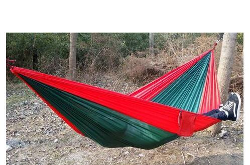 Portable 2 Person Hammock for Camping and Relaxation - Blue Force Sports