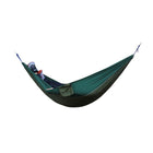 Portable 2 Person Hammock for Camping and Relaxation - Blue Force Sports