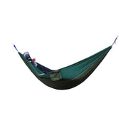 Portable 2 Person Hammock for Camping and Relaxation - Blue Force Sports