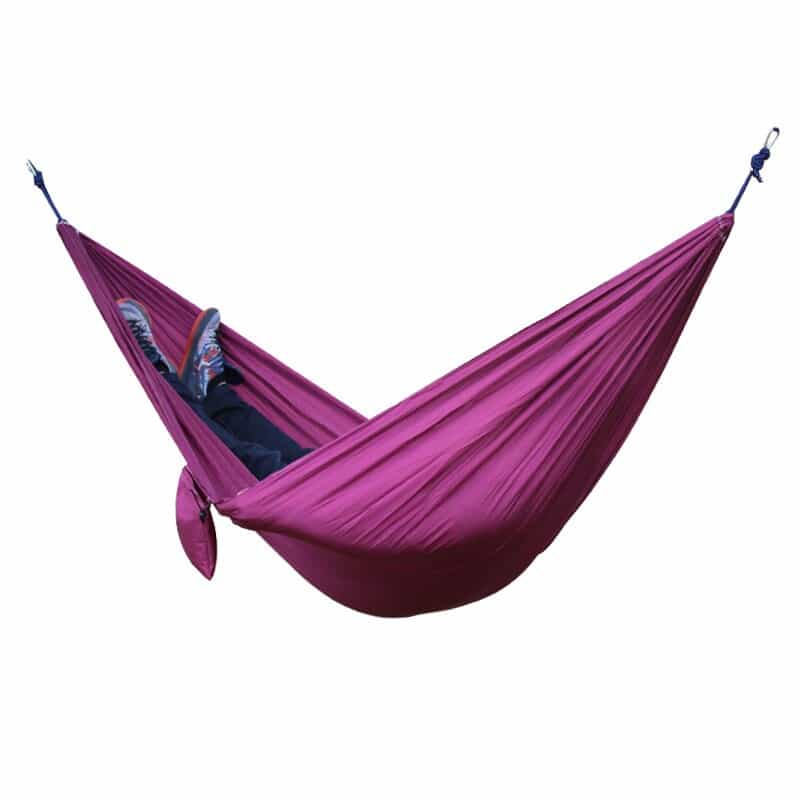 Portable 2 Person Hammock for Camping and Relaxation - Blue Force Sports