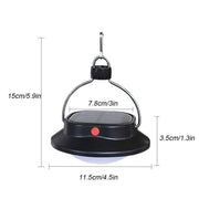 Solar Powered or USB Charging LED Lamp - Blue Force Sports