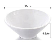 Durable Eco-Friendly Melamine Soup Bowl - Blue Force Sports