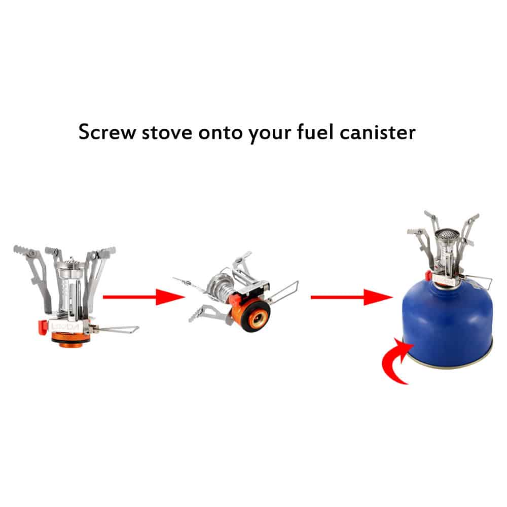 Super Lightweight Mini Stove - Blue Force Sports