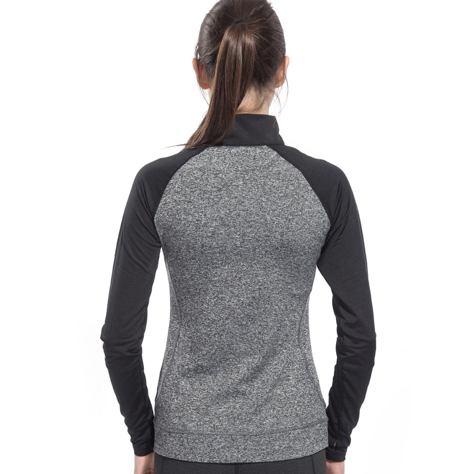 Fashion Breathable Windproof Sports Women's Pull-On Jacket - Blue Force Sports