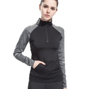 Fashion Breathable Windproof Sports Women's Pull-On Jacket - Blue Force Sports
