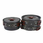 Outdoor Camping Cookware for 2-3 Persons - Blue Force Sports