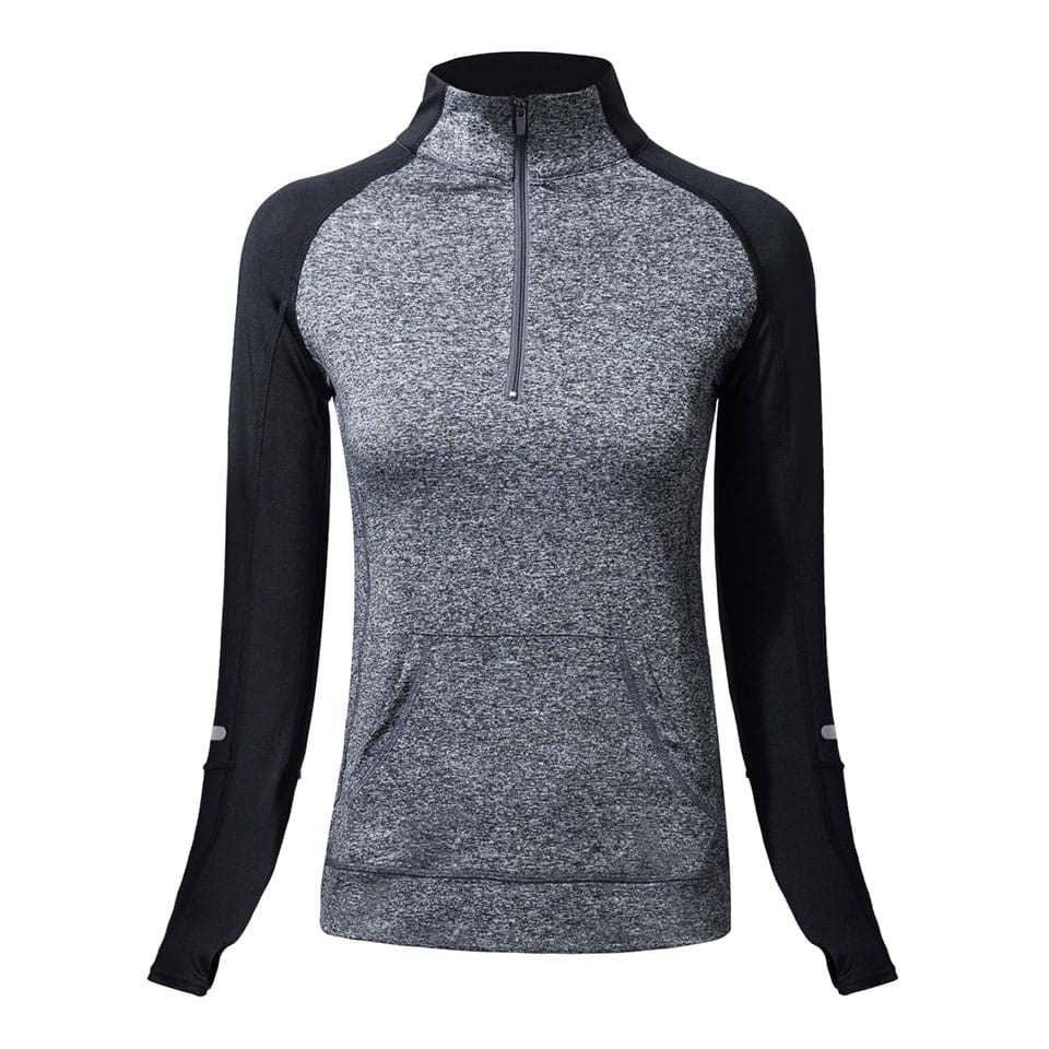 Fashion Breathable Windproof Sports Women's Pull-On Jacket - Blue Force Sports