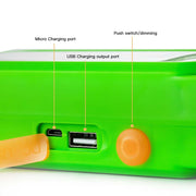 Solar Charging Lights - Blue Force Sports