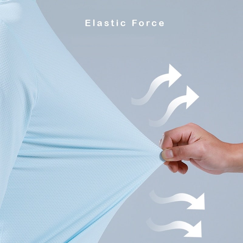 Pastel Color UV Protection Jacket- Quick Dry - Blue Force Sports