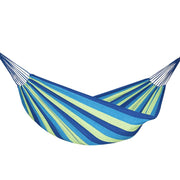 2 Person Outdoor Canvas Hammocks - Blue Force Sports