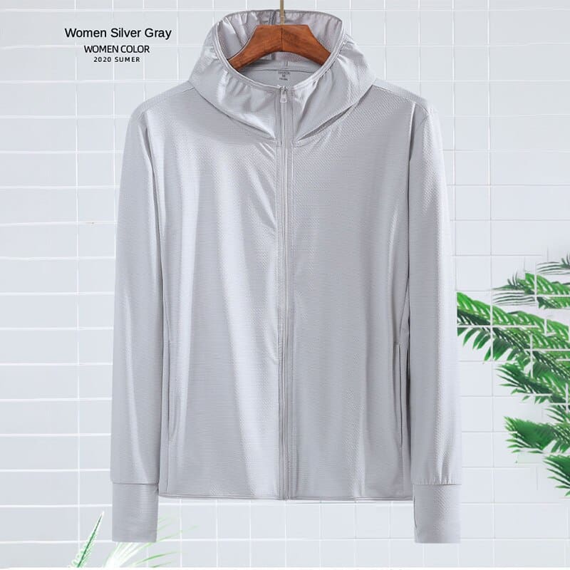 Pastel Color UV Protection Jacket- Quick Dry - Blue Force Sports