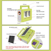 150W LED Solar Energy Light - Blue Force Sports