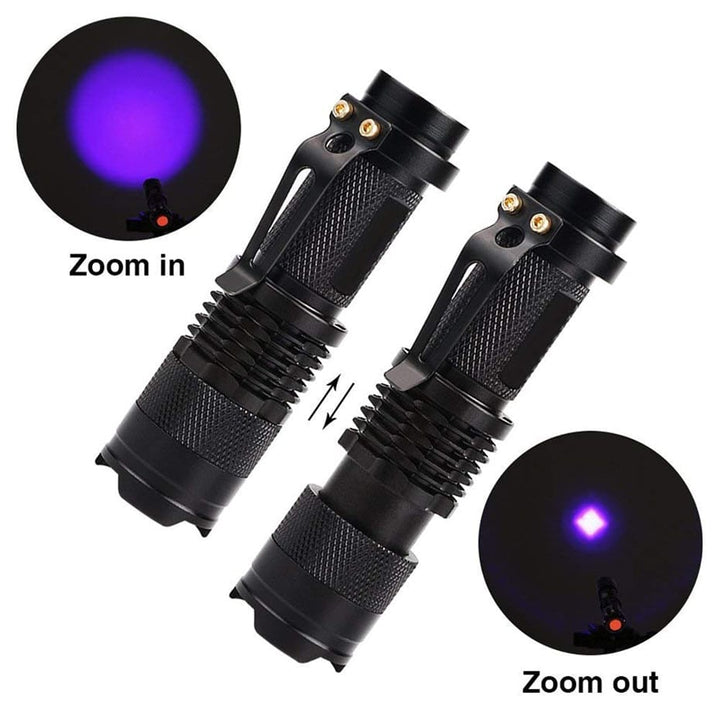 Tactical LED UV Flashlight - Blue Force Sports