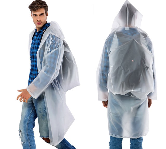 Universal Thick Long Raincoat - Blue Force Sports