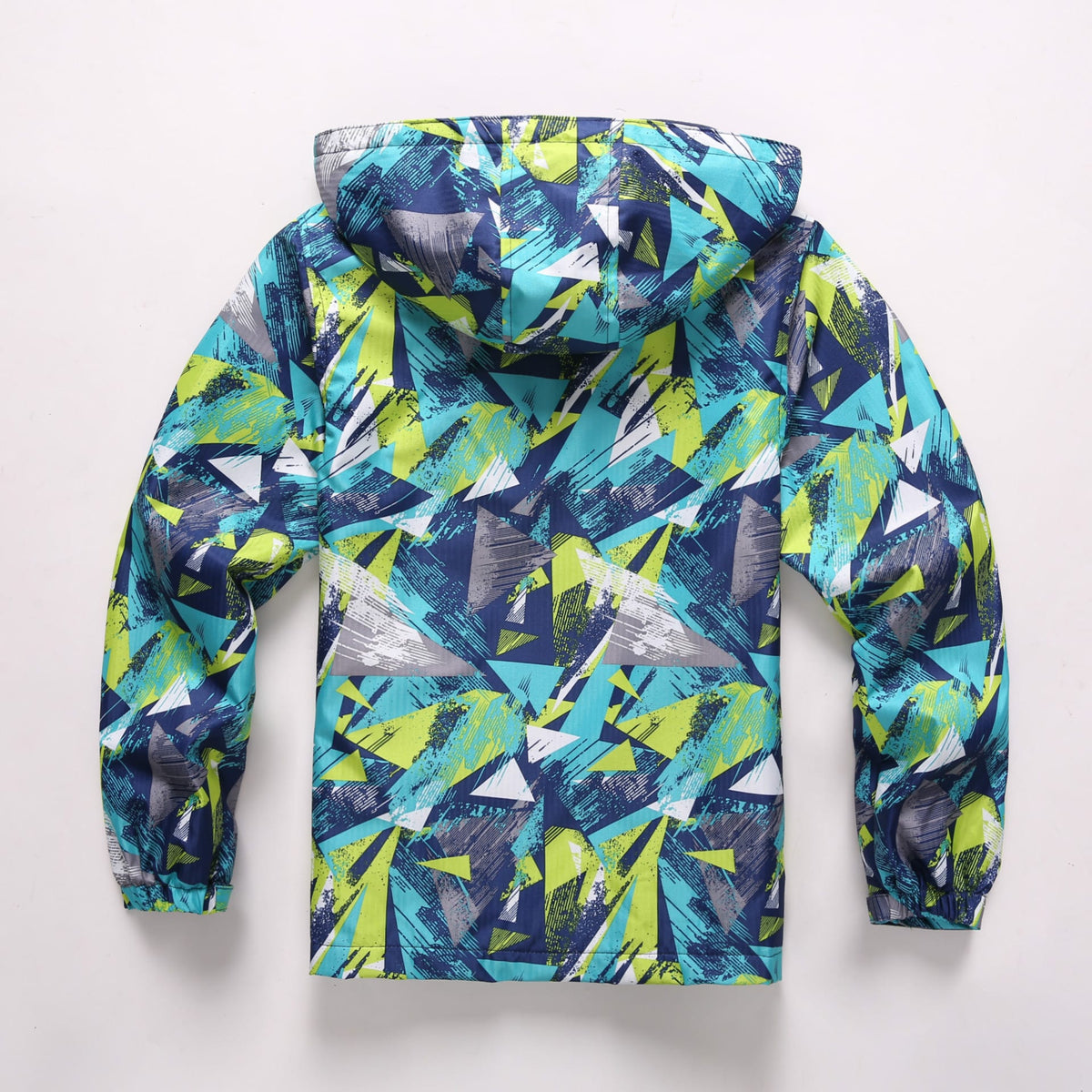 Cute Breathable Waterproof Hooded Sports Boy's Windbreaker - Blue Force Sports