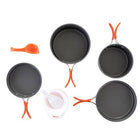 Outdoor Camping Foldable Cookware for 2-3 Persons - Blue Force Sports