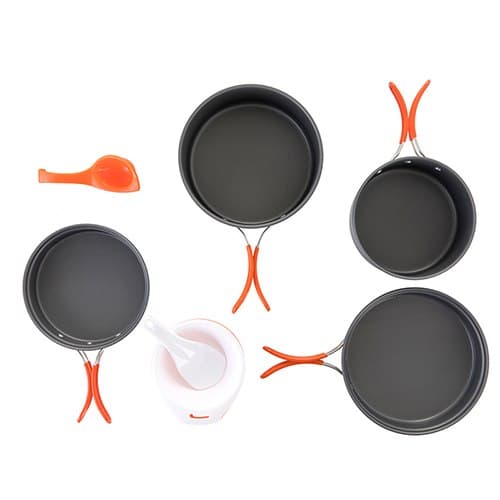Outdoor Camping Foldable Cookware for 2-3 Persons - Blue Force Sports