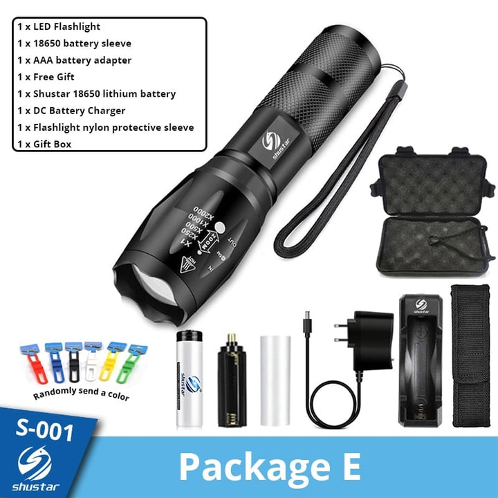 LED Outdoor Survival Pocket Flashlight - Blue Force Sports