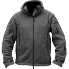 Comfortable Warm Windproof Fleece Men's Camping Jacket - Blue Force Sports