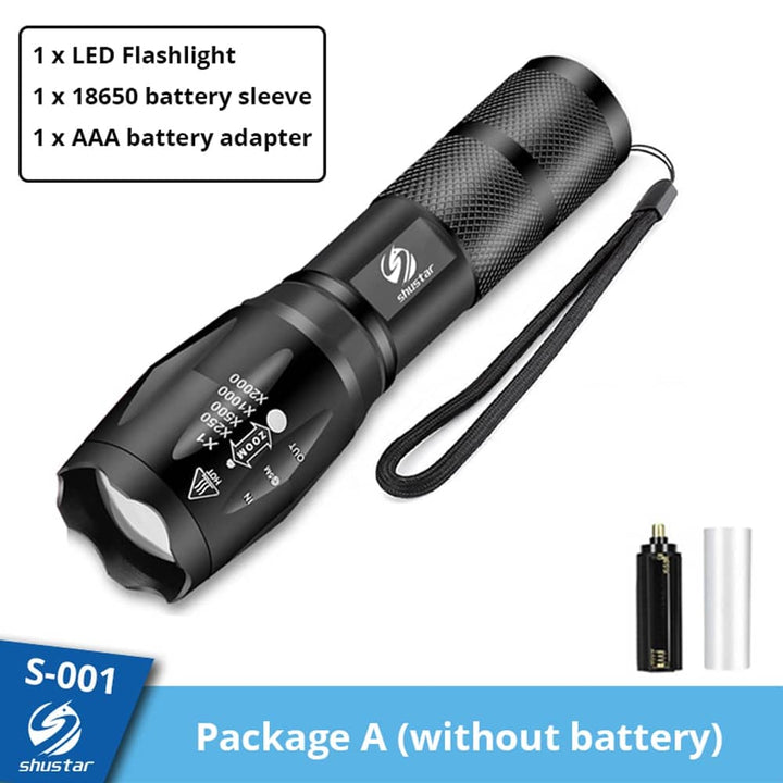 LED Outdoor Survival Pocket Flashlight - Blue Force Sports