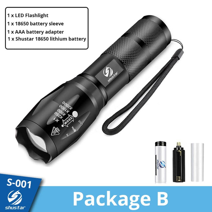 LED Outdoor Survival Pocket Flashlight - Blue Force Sports