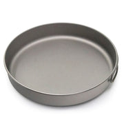 Ultralight Titanium Camping Frying Pan - Blue Force Sports