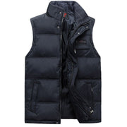 Men’s Sleeveless Winter Vest - Blue Force Sports