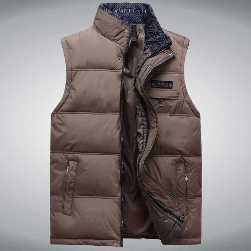 Men’s Sleeveless Winter Vest - Blue Force Sports