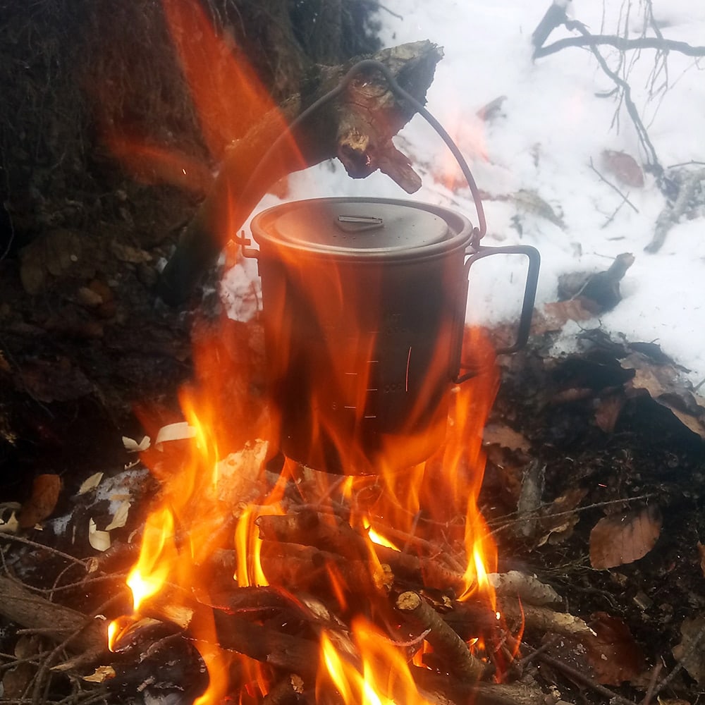 Titanium Camping Cup 3 Pcs Set - Blue Force Sports