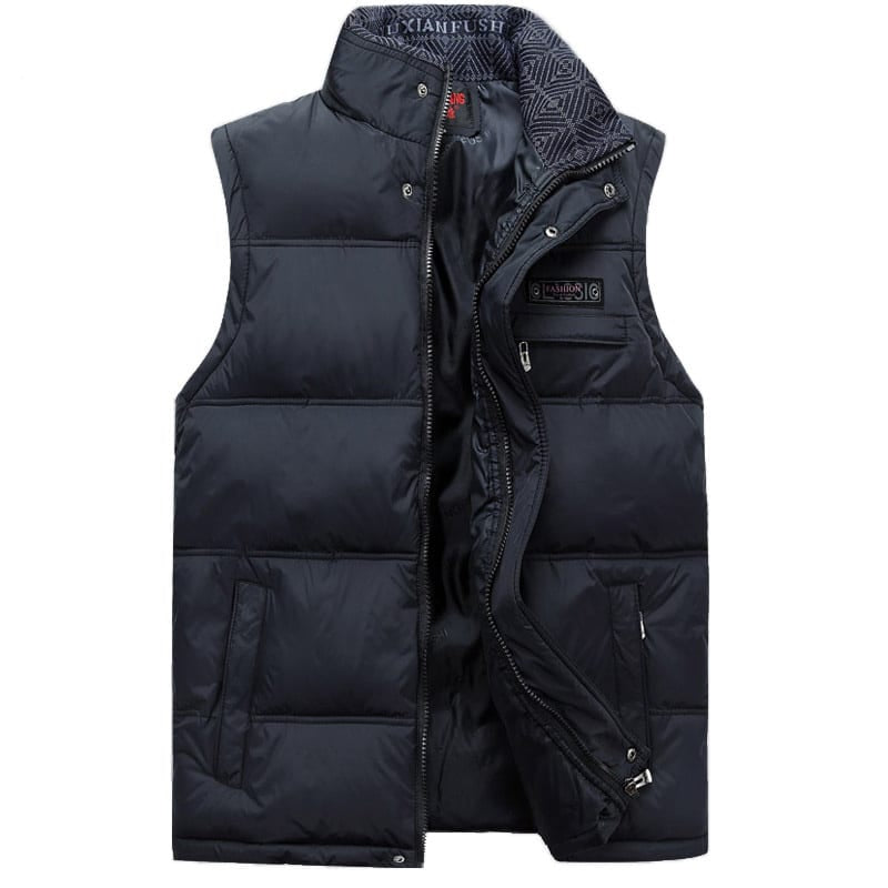 Men’s Sleeveless Winter Vest - Blue Force Sports