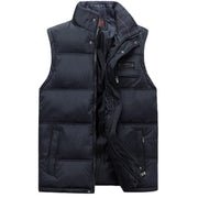Men’s Sleeveless Winter Vest - Blue Force Sports