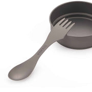2 in 1 Titanium Spoon and Fork - Blue Force Sports