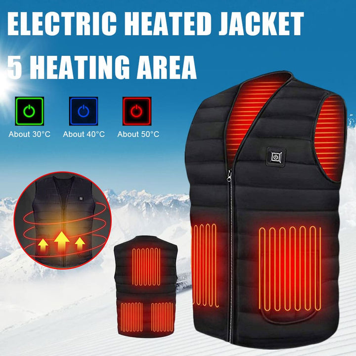 Smart Heating Vest - Blue Force Sports