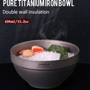 Titanium Camping Bowl - Blue Force Sports