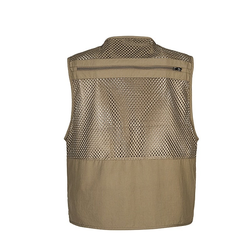 Men's Breathing Mesh Fishing Vest - Blue Force Sports