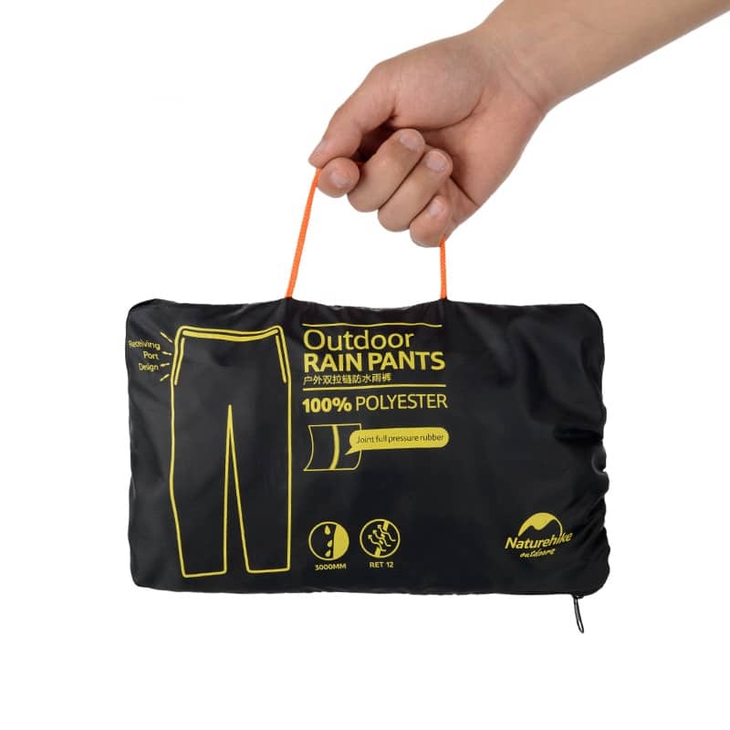 Men's Folding Waterproof Hiking Pants - Blue Force Sports