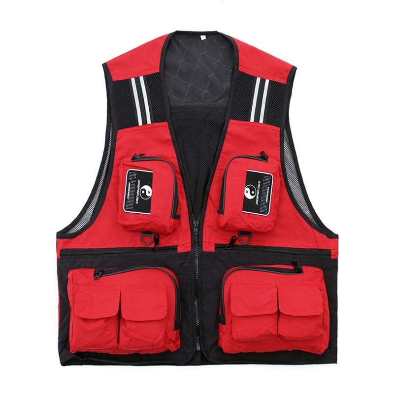 High Quality Convenient Wear-Resistant Waterproof Men's Fishing Vest - Blue Force Sports