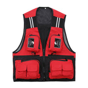 High Quality Convenient Wear-Resistant Waterproof Men's Fishing Vest - Blue Force Sports