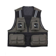 High Quality Convenient Wear-Resistant Waterproof Men's Fishing Vest - Blue Force Sports