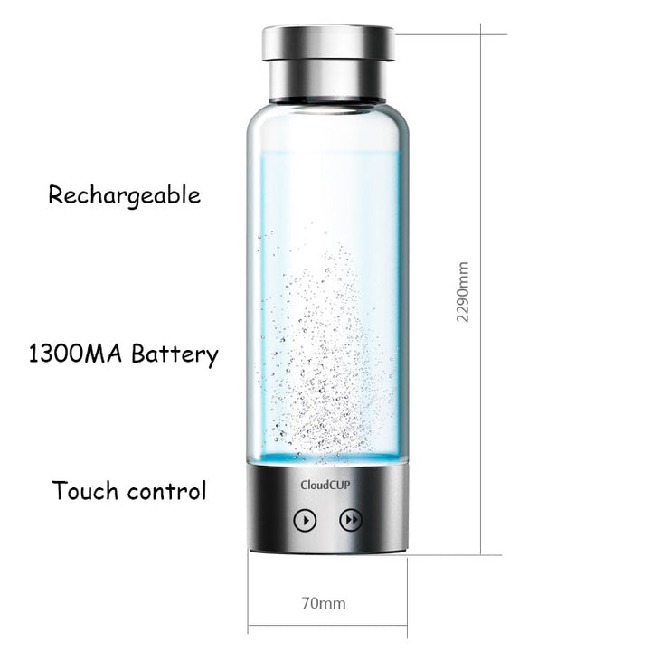 Hydrogen Water Ionizer Bottle - Blue Force Sports