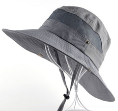Men's UV Protection Summer Bucket Hats - Blue Force Sports