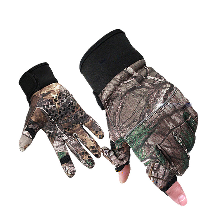 Camouflage Gloves for Hunting - Blue Force Sports