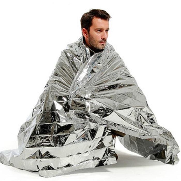 Waterproof Emergency Foil Blanket - Blue Force Sports