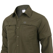 Comfortable Quick-Drying Breathable Cotton Men's Hiking Shirt - Blue Force Sports