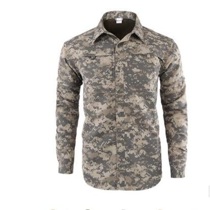 Comfortable Quick-Drying Breathable Cotton Men's Hiking Shirt - Blue Force Sports