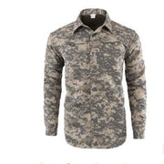 Comfortable Quick-Drying Breathable Cotton Men's Hiking Shirt - Blue Force Sports