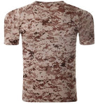 Cute Summer Quick-Drying Breathable Camouflage Men's T-Shirt - Blue Force Sports