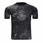 Cute Summer Quick-Drying Breathable Camouflage Men's T-Shirt - Blue Force Sports